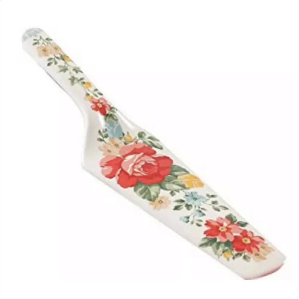 NEW! *RARE* HTF Pioneer Woman Vintage Floral Pie Server Cake Server - Picture 2 of 6